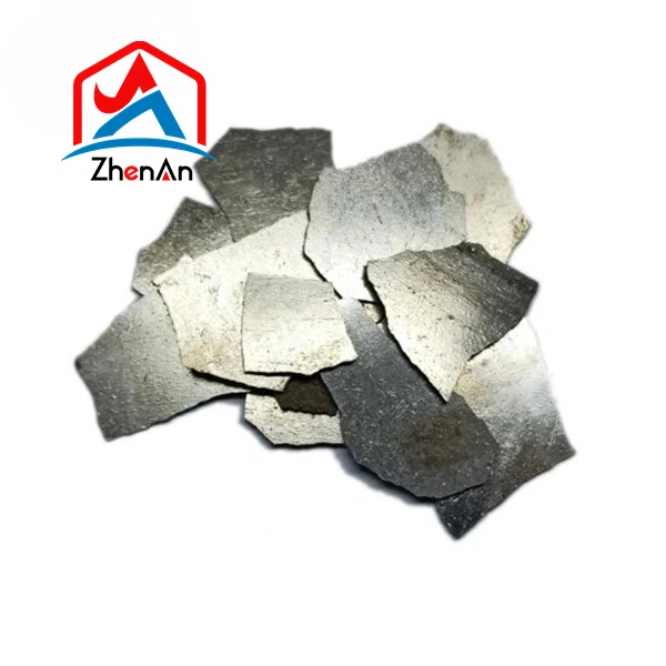 Flocos de manganês puro