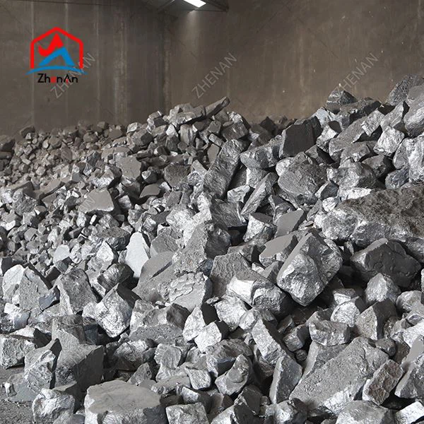 Silício metálico cinza prateado 2202