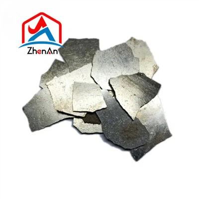 Flocos de manganês puro